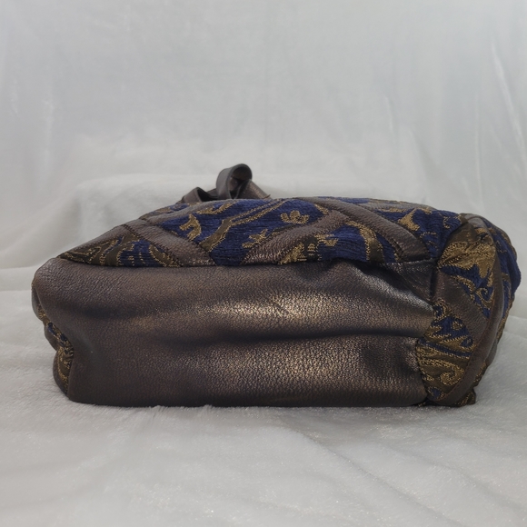 Chi by Falchi Hobo Tapestry Shoulder Bag Italy - Picture 5 of 10